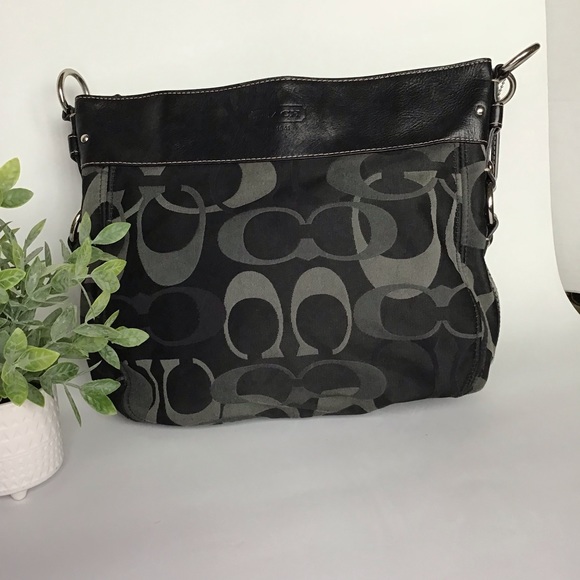 Coach Zoe Optic Hobo Shoulder Bag - F14710 - Picture 1 of 10